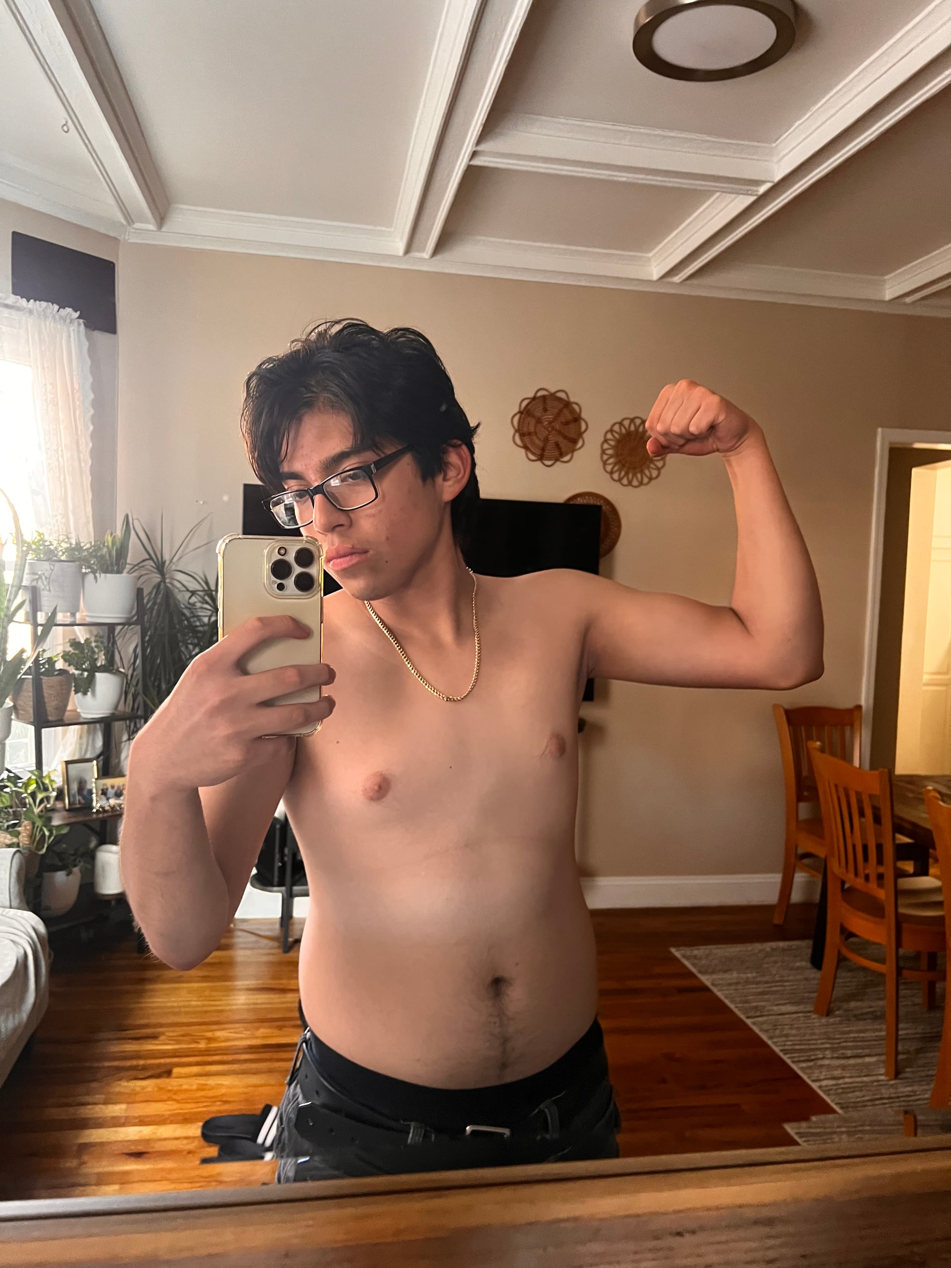 before training with R Train Fitness